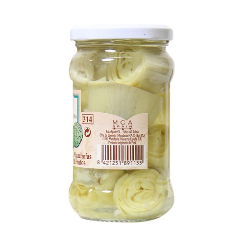 ALTA COCINA Corazones de alcachofas frasco de 210 g.
