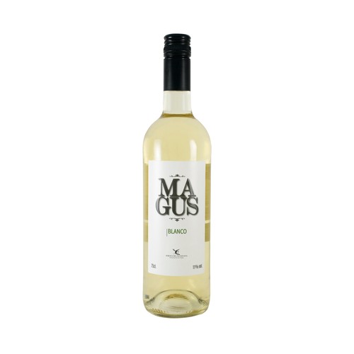 MAGUS  Vino blanco con D.O. Ribera del Guadiana MAGUS botella de 75 cl.