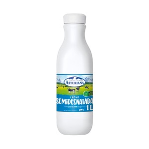 precios Central Lechera Asturiana Leche Semidesnatada Botella 1 L. en Alcampo