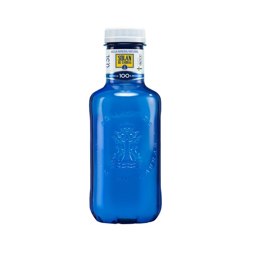Agua mineral SOLAN DE CABRAS botella de 50 cl.