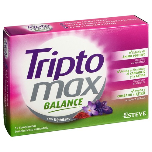 TRIPTOMAX Complemento alimenticio con Triptófano TRIPTOMAX Balance 15 uds.
