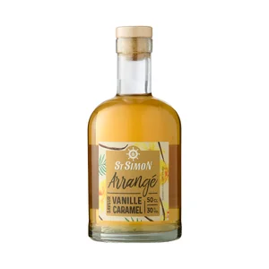 ST SIMON Arrangé Ron infusionado con vainilla y caramelo botella 50 cl.