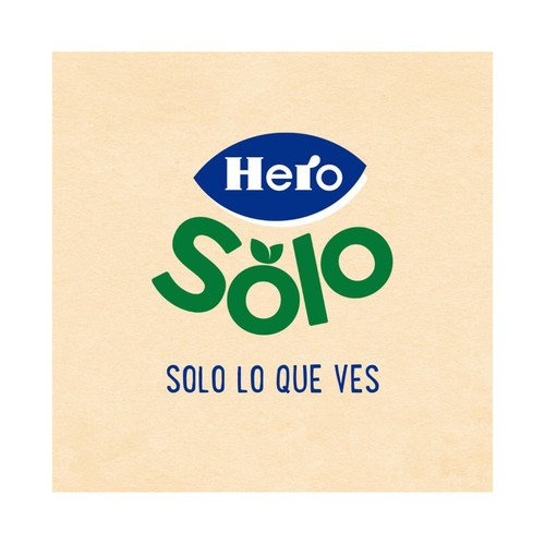 HERO Solo Tarrito de crema de verduras (zanahoria y calabaza), a partir de 6 meses 190 g.