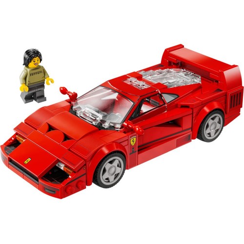 LEGO Speed Champions Supercoche Ferrari F40 76934, 318 piezas, +9 años.