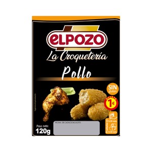 Imagen de EL POZO Croquetas de pollo rebozadas 120 g.