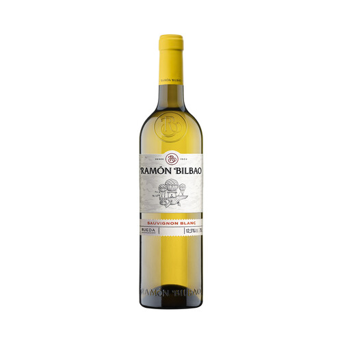 RAMÓN BILBAO  Vino blanco con D.O. Rueda RAMÓN BILBAO botella de 75 cl.