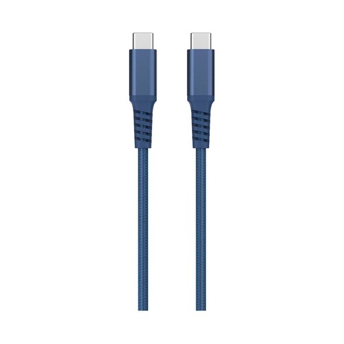 Cable USB C a USB C QILIVE 600183157 , longitud 0,6 metros, color blanco.