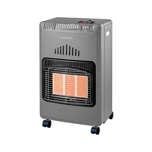Estufa de gas butano o propano JOCEL JAG014160, potencia de calentamiento: 4200W, encendido piezoeléctrico, panel cerámico.