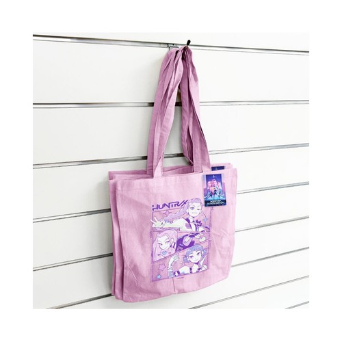 K-POP Totebag rosa,  Demon Hunters Huntrix. PYRAMID POSTERS.