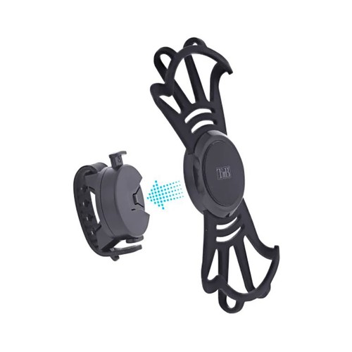 Soporte giratorio desmontable de smartphone para bici/Scooter.