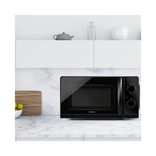 Microondas con grill TAURUS Ready Black Grill, color negro, capacidad 20L, potencia 700W, grill: 900W.