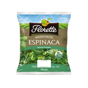 Imagen de Espinacas FLORETTE PRIMEROS BROTES 125 g.