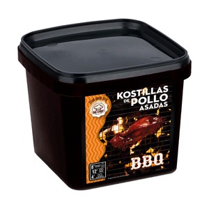 Imagen de BG CHEF Kostillas de pollo bbq Steak House Style 500 g.