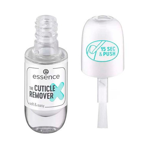 Eliminador de cutículas de textura transparente ESSENCE.