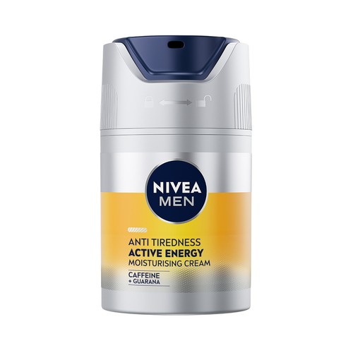 NIVEA Men Skin energy Crema faical hidratante y revitalizante especial para hombre 50 ml.