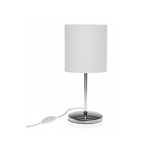 Lámpara de mesa, color blanco, VERSA HOME.