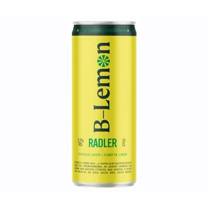 B LEMON Radler Cerveza con limón en lata 33 cl.