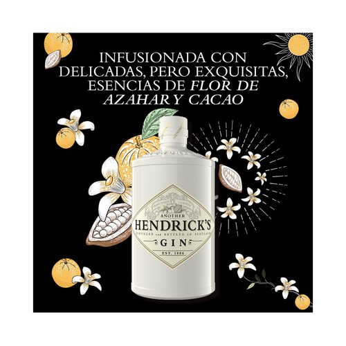 HENDRICK´S Another Ginebra premium destilada y embotellada en Escocia botella 70 cl.