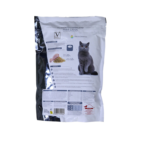 PRODUCTO ALCAMPO Pienso premium para gatos esterilizados AUCHAN EXPERT bolsa 800 g.