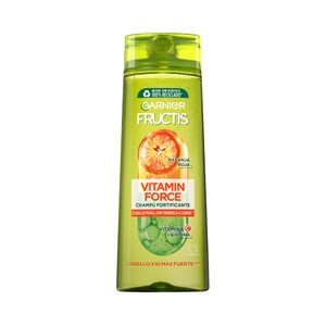 FRUCTIS Vitamin force de Garnier Champú fortificante para cabello frágil con tendencia a caerse 360 ml.