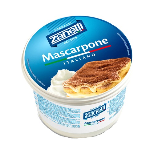 ZANETTI Queso mascarpone 500 g.
