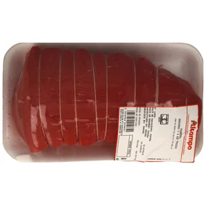 Redondo de ternera de 1ª A cortado en trozos.