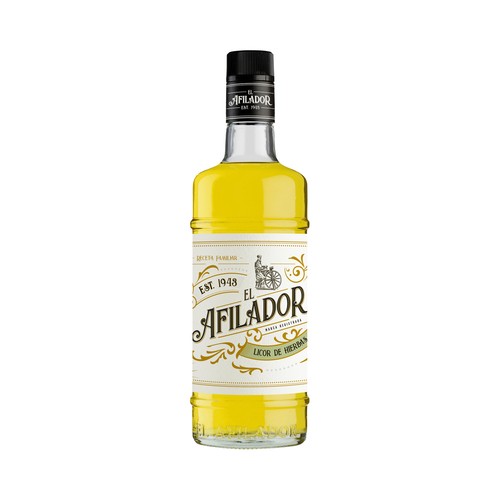 EL AFILADOR Licor de hierbas elabroado de forma tradicional EL AFILADOR botella de 70 cl