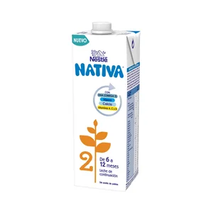NATIVA Leche (2) de continuación líquida, de 6 a 12 meses NATIVA de Nestlé 1 l.