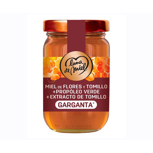 LUNA DE MIEL Miel garganta 180 gr.