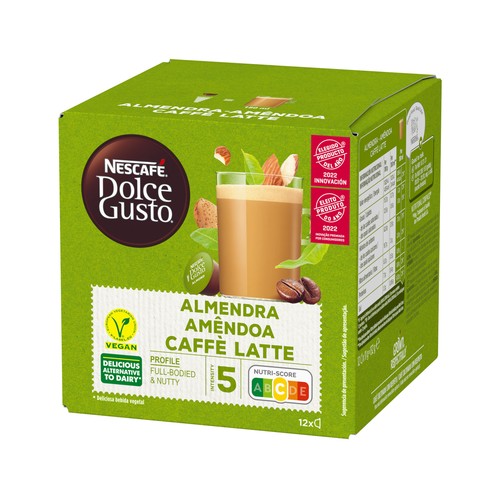 DOLCE GUSTO Café en cápsulas con leche de almendras I5, 12 uds. 