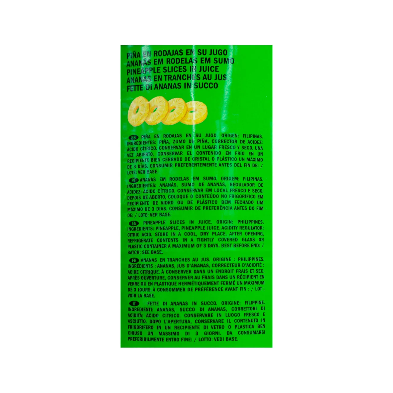 Piña en su juego xl 490 g