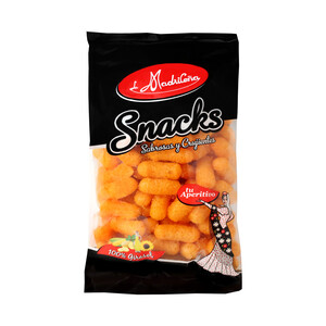 Imagen de LA MADRILEÑA Snacks, gambito rojos 140 g.
