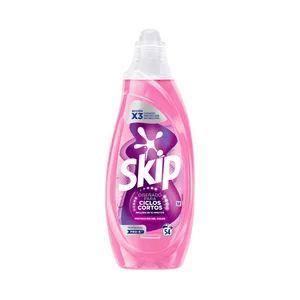 SKIP Detergente líquido protección del color, eficacia express, especial ciclos cortos 54 lavados.