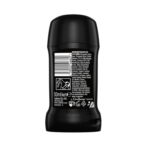 AXE Black vanilla Desodorante en stick para hombre, antitranspirante hasta 72 horas 50 ml.