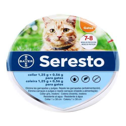 SERESTO Collar antiparasitario para gatos. 