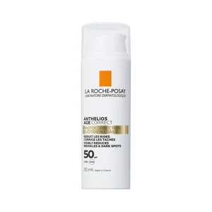 LA ROCHE POSAY Crema solar facial con acción antiedad y antimanchas y FPS 50 (muy alto) LA ROCHE POSAY Anthelios age correct 50 ml.