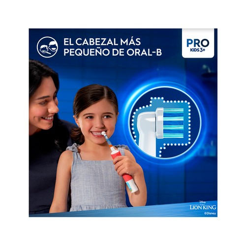 ORAL-B Pro kids 3+ Recambio infantil para cepillo de dientes eléctrico 4 uds.