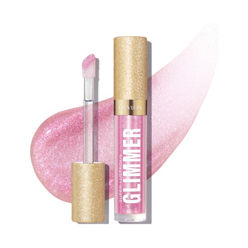 REVLON Super lustrous glimmer tono pink prisma Brillo de labios con efecto multidimensional.