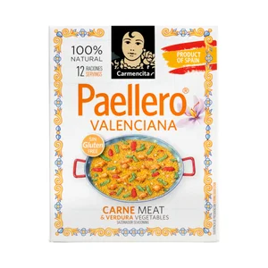 CARMENCITA Sazonador para paella valenciana caja de 12 g.