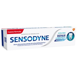 Imagen de SENSODYNE Pasta de dientes con acción reparación profunda, para dientes sensibles SENSODYNE Repair & protect 75 ml.