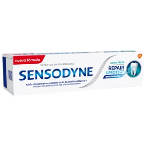SENSODYNE Pasta de dientes con acción reparación profunda, para dientes sensibles SENSODYNE Repair & protect 75 ml.