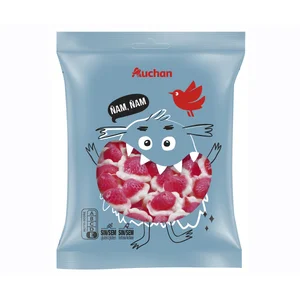 PRODUCTO ALCAMPO Golosinas de fresas rellenas 200 g.