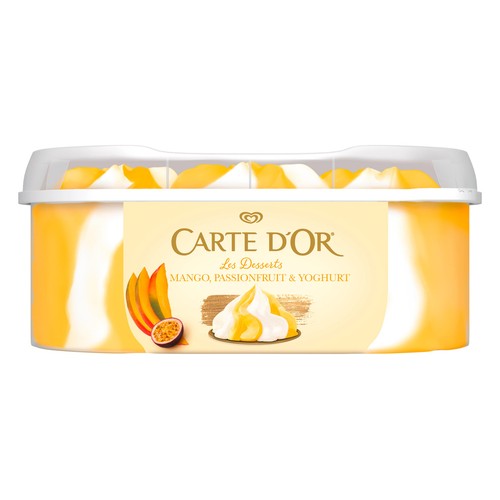 CARTE D"OR Tarrina helado sabor yoghurt mango 850 ml