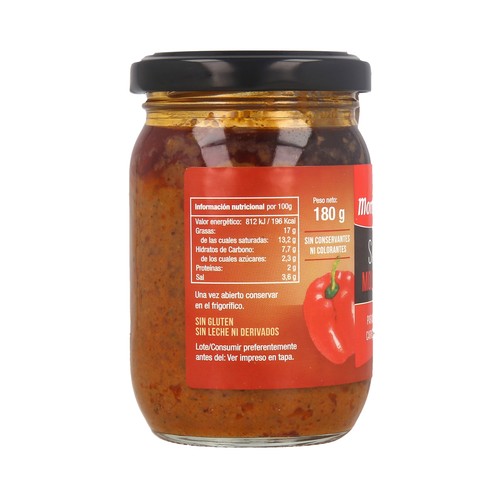 MONTEALBOR Salsa mojo picón 180 g.