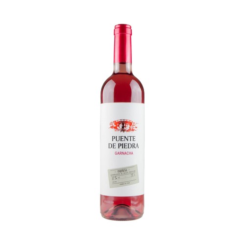 PUENTE DE PIEDRA Vino rosado con D.O.P Cariñena botella 75 cl.
