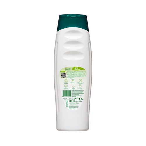 INSTITUTO ESPAÑOL Gotas frescas Gel para ducha o baño con frescor suave y duradero 750 ml.