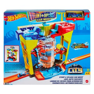 Lavado de coches para acrobacias y salpicaduras HOT WHEELS