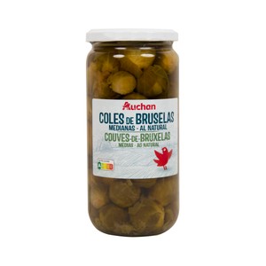 Imagen de PRODUCTO ALCAMPO Coles de Bruselas al natural frasco de 400 g.