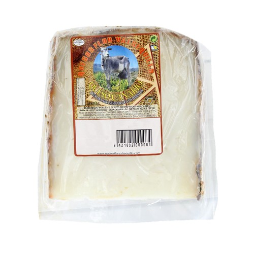 QUESO FLOR VALSEQUILLO Queso de mezcla semicurado con pimentón 300 g.