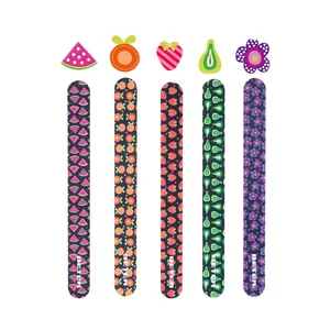 BETER Lima de uñas de fibra de vidrio decorada de 17.5 cm BETER